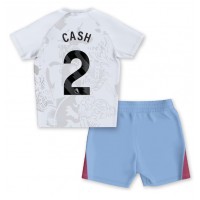 Aston Villa Matty Cash #2 Gostujuci Dres za djecu 2023-24 Kratak Rukav (+ Kratke hlače)